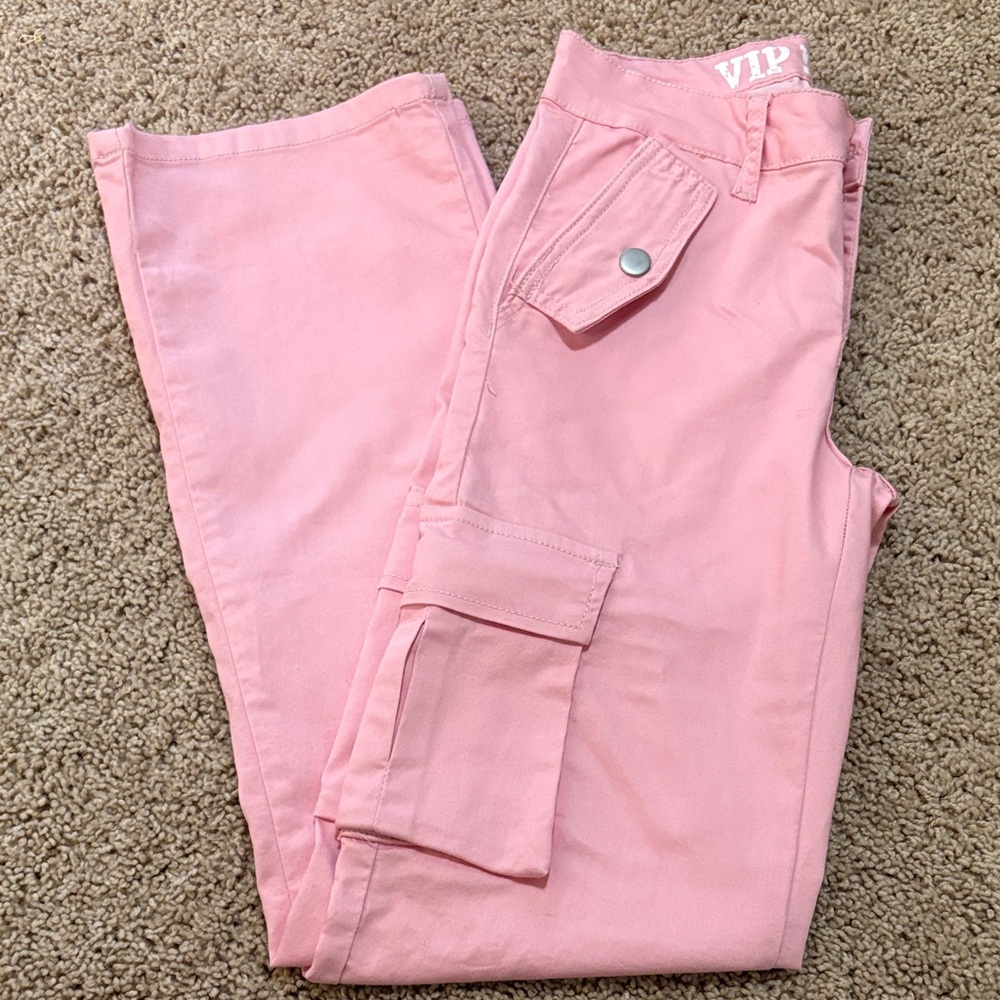 VIP Pink Utility Pants - Picture 2 of 3